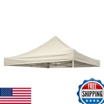 Rinling 10X10FT Canopy Replacement Top Beige For Outdoor Garden Patio Pavilion. Fixed Price $84.89.