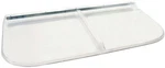 Window Well Cover 250 Lb. Weight Capacity Clear Plastic Hardware 52 In. X 26. Fixed Price $133.78.