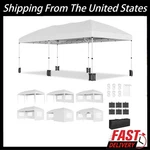 10X20FT Heavy Duty Pop Up Canopy Tent ,instant Shelter With Removable Sidewalls. Fixed Price $169.99.