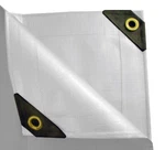 10X30 Ft. Heavy Duty All Weather Uv Protection Canopy Tarp - White. Fixed Price $62.99.