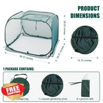 Anc Pop 3PK Plant Cover 40X40X30" Mesh Protector Garden Raised Bed. Fixed Price $104.99.