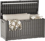 120 Gallon Outdoor Storage Box Large Resin Deck With Reinforced Stainless. Fixed Price $214.99.