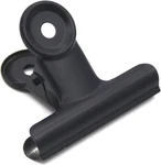 Coideal 12 Pack Large Black Bull Binder Paper Clips, Metal Hinge File Clamp. Fixed Price $15.99.