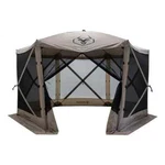 Gazelle G6 12X12FT Side Pop Up Portable 8 Person Gazebo Tent, Desert Sand. Fixed Price $499.00.