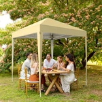 6.5X6.5 Ft Pop Up Canopy Tent 2 Windows Folding Gazebo Outdoor Shelter. Fixed Price $94.99.