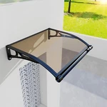 Awning For Window Door Canopy With Aluminum Bracket Gutter Polycarbonate Board. Fixed Price $187.60.