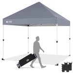 Crown Shades 10X10 Heavy Duty Canopy Premium Pop Up Tent Extra Sun S.... Fixed Price $329.31.