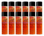 QTY12 Polymat 797 Hi-temp Professional Caravan Spray Glue Heat & Water Resistant. Fixed Price $117.97.