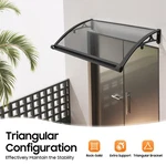 Front Door Drainage Awning Canopy Shelter Patio Window Roof Sun Shade Cover. Fixed Price $46.47.