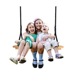 Wooden Swing Seat, Hanging Tree For Adults Kids Outdoor ... Fast Ship. Fixed Price $113.99.