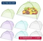Pop-up Mesh Screen Tent Umbrella, Spanla 8 Pack Colored Food Cover Net For Outdo. Fixed Price $27.54.