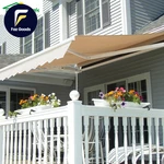 12'X10' Patio Awning Retractable Fully Assembled Manual Commercial Grade Quality. Fixed Price $1178.49.