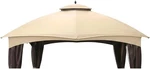 Garden Winds Hd Reinforced Canopy Top GF-12S004B TPGAZ17-002 10X12 Sand. Fixed Price $174.00.