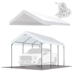 10' X20' Upgraded Carport Replacement Canopy Cover For Garage Shelter Par.... Fixed Price $118.11.