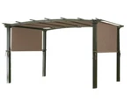 Garden Winds Universal Replacement Canopy Top Pergola Cover Nutmeg Lcm 490. Fixed Price $90.00.