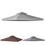 9.8'X9.8' Square 2 Tier Gazebo Canopy Replacement Top Sun Shade. Fixed Price $54.99.