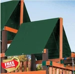 Sevenmore 52"X90" Green Playground Swing Canopy Replacement Tarp Cover. Fixed Price $106.99.