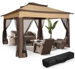 Canopy Gazebos Pop-up Easy Setup With Mosquito Netting Multiple Colors. Fixed Price $132.64.