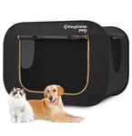 Kingcamp Xxl Dog Crate, Large Collapsible Pop Up Kennel Tent With Durable.... Fixed Price $170.44.