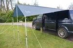 Campervan Caravan Awning Sun Canopy By Wild Earth Delux Set 2.4X 3M Dark Grey. Fixed Price $113.20.