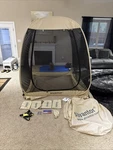 6'X6' Pop Up Screen House Canopy Tent Camping Gazebo Room Yard Never Used. Fixed Price $100.00.