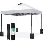 Pop Canopy Tent 10X10 Heavy Duty Instant Setup Water Resistant White Jearey. Fixed Price $179.99.
