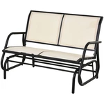 2-PERSON Outdoor Glider Bench Patio Porch Garden Loveseat Swing Rocking Chair. Fixed Price $111.99.