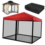 10X10 Mosquito Net With Zipper For Patio Camping Gazebo And Canopy Tent, Black. Fixed Price $61.32.