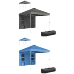 Outsunny 10' X Pop Up Canopy Tent With Sidewall. Fixed Price $97.99.