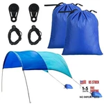 Bylion 2 Sets Beach Shade Accessories - Canopy Wind Assist STYLE1 Blue. Fixed Price $26.31.