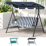 Outsunny Steel Porch Swing Garden Bench Chair 3 Person With Top Canopy. Fixed Price $100.27.