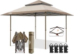 13X13 Straight Leg Pop Up Canopy Tent Instant Outdoor Easy Single Person. Fixed Price $304.99.
