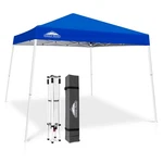 Pop Up Canopy Tent 10X10 Slant Leg Portable Folding Blue Eagle Peak Easy. Fixed Price $209.99.