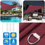 Waterproof Heavy Duty Sun Shade Sail Garden Patio Awning Canopy Cloth Uv Block. Fixed Price $20.99.