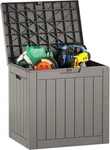 East Oak Outdoor Storage Box, 31 Gallon Deck Indoor And Use, Waterpr. Fixed Price $44.99.