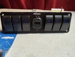 Nilight 6 Gang Rocker Switch Panel Waterproof Pre-wired Aluminum. Fixed Price $55.00.