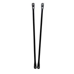 Timyrimy 35"/89CM Garden Swing Replacement Bars Matte Black Metal Round Rods For. Fixed Price $61.45.