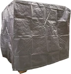 4 Ft. X 5 Heavy Duty Silver Poly Pallet Cover. Fixed Price $86.99.