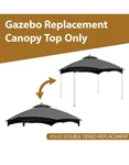 Coastshade Replacement Gazebo Canopy Top. Fixed Price $45.00.