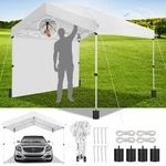 Canopy Tent 10X10 Pop Outdoor Shade With Pockets Sidewall, Easy Up!. Fixed Price $99.19.