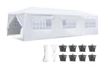 Serenelife Pop Up Canopy Tent 10X30 Portable Commercial Instant Shelter - White. Fixed Price $244.69.