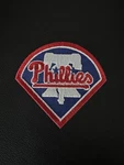 Classic Philadelphia Phillies Liberty Bell Logo Embroidered Patch New. Fixed Price $6.00.