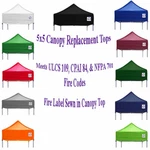 Ez Pop Up 5X5 Canopy Tent Replacement Top Cover Caravan Gazebo Outdoor. Fixed Price $110.99.