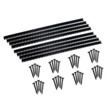 Valley View Paver Edging Diamond Lok 48FT Black Shape 40 Anchor Stake Flexible. Fixed Price $97.12.