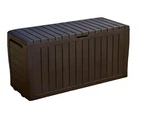 Keter Marvel Plus 71 Gallon Resin Outdoor Storage Box For Patio Furniture Cushio. Fixed Price $304.99.