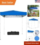 Versatile 6X4 Ft Pop-up Canopy Perfect For Beach, Camping, And Parties. Fixed Price $149.39.