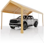 10X20 Heavy Duty Carport Canopy - & Water Resistant For Suv, Truck, Boat. Fixed Price $433.99.