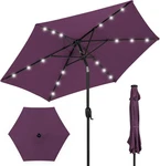 Best Choice Products 7.5FT Outdoor Solar Market Table Patio Umbrella For Deck,. Fixed Price $99.99.