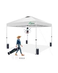 Acepic 10X10 Pop Up Canopy Tent, One Push Instant Outdoor Gazebo With Vented .... Fixed Price $116.97.