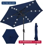 Best Choice Products 7.5FT Patio Umbrella With Tilt And Crank For Garden, Deck,. Fixed Price $60.73.